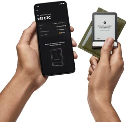 Ledger Flex - Experience a Secure E Ink Touchscreen Crypto Wallet (Graphite) - Image 3