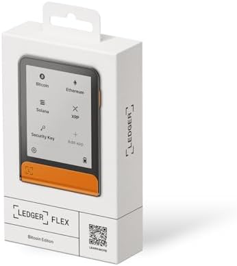 Ledger Flex - Experience a Secure E Ink Touchscreen Crypto Wallet (BTC Edition) - Image 9