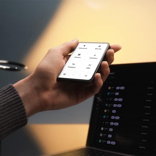Ledger STAX - Next-Gen Secure Touchscreen Crypto Wallet with Curved E Ink Display - Image 4