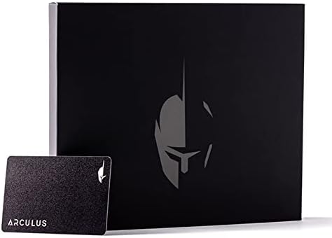 Arculus® Crypto Cold Storage Wallet, Secure Bitcoin Wallet, Crypto Hardware Wallet for NFTs, Ethereum, Bitcoin, Cardano & Other Cryptocurrencies, 3-Factor Authentication, Black - Image 3