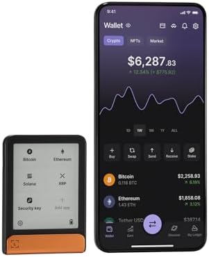 Ledger Flex - Experience a Secure E Ink Touchscreen Crypto Wallet (BTC Edition) - Image 7