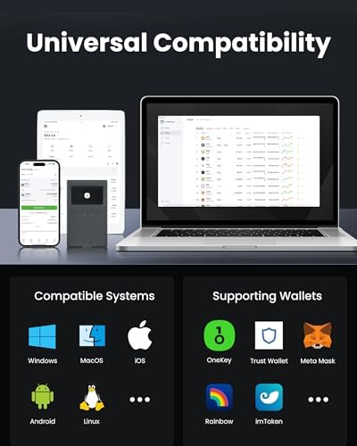 OneKey Classic 1S - Crypto Wallet Hardware Wallet - Bluetooth - NFT Support, Store & Manage Over 7000 Coins, Securely Stores Private Keys, Seeds & Crypto Assets BTC ETH SOL... Open Source - Image 5