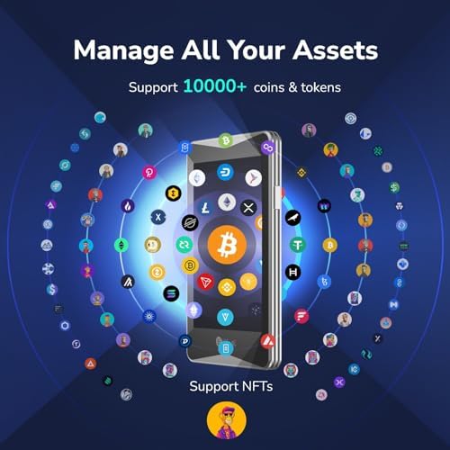 ELLIPAL Titan 2.0 Crypto Cold Wallet, Hardware Wallet, 100% Offline, Air-gapped - The Most Secure Crypto Wallet for 10000+ Coins & Tokens & NFTs - Image 4