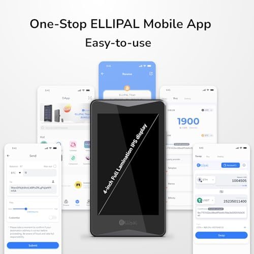 ELLIPAL Titan 2.0 Crypto Cold Wallet, Hardware Wallet, 100% Offline, Air-gapped - The Most Secure Crypto Wallet for 10000+ Coins & Tokens & NFTs - Image 5