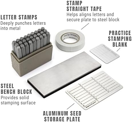 ImpressSeed Crypto Seed Storage Kit - w/Silver Metal Seed Plate (Aluminum) - Image 2