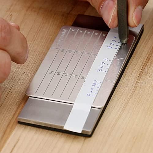 ImpressSeed Crypto Seed Storage Kit - w/Silver Metal Seed Plate (Aluminum) - Image 4