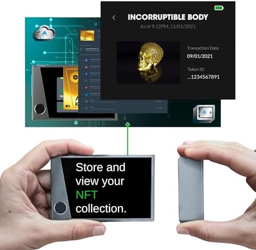 Keevo Model 1 Crypto Wallet (Cold Storage, Hardware Ledger) - Secure, Safe & Trusted Cryptocurrency Wallet & Ledger for Bitcoin (BTC), Ethereum (ETHER), NFT and Digital Assets - Image 6
