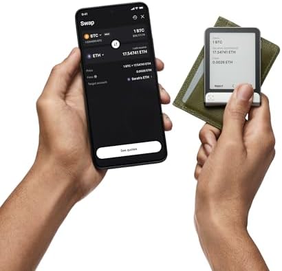 Ledger Flex - Experience a Secure E Ink Touchscreen Crypto Wallet (BTC Edition) - Image 6