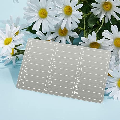 6 Plates Steel Wallet Crypto Cryptocurrency Seed Storage Crypto Wallet for Bitcoin Hardware Cold Backup - Image 3