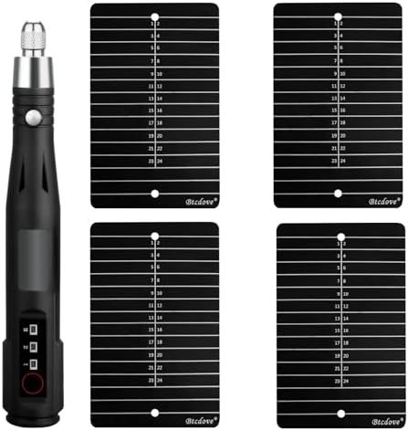 Electric Four-Plate Engraving Set - Titanium Crypto Seed Phrase Storage | Fireproof, Corrosion-Resistant, Rust-Free | Compatible with Ledger MetaMask Safapal All Software and Hardware Wallets