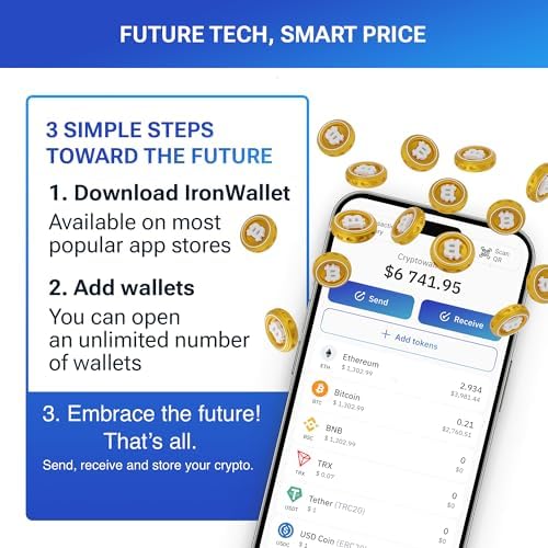 NFC Crypto Wallet - Pack of 2 cards - Metal Design Card for Cold Crypto Wallet - Storage for Bitcoin, Ethereum & Others - Offline Hardware Wallet with Increased Security - Seed Phrase - Image 4